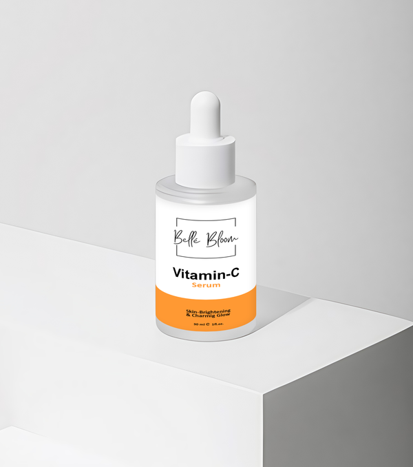 Vitamin C Serum by Belle Bloom for brightening and even skin tone